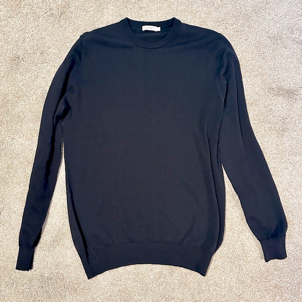 Suitsupply Navy Crewneck - Size L